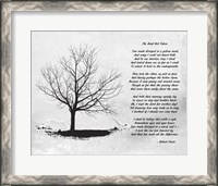 Framed Robert Frost The Road Not Taken