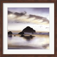 Framed Twilight On The Coastline