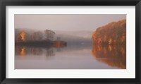 Framed Early Fall Morning at the Lake