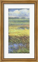 Framed Shimmering Marsh I