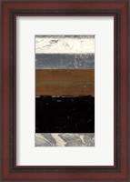 Framed Acanthus Abstraction I
