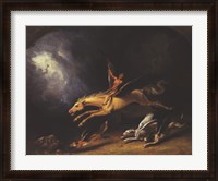 Framed Fox Hunter's Dream