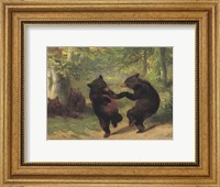 Framed Dancing Bears