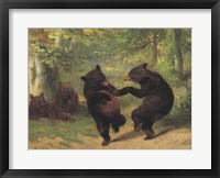 Framed Dancing Bears