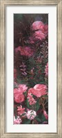 Framed Pink Azalea Garden I