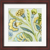 Framed Decorative Golden Bloom I