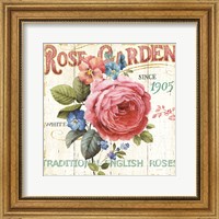 Framed Rose Garden I