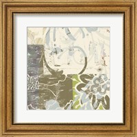 Framed Floral Swhirls II