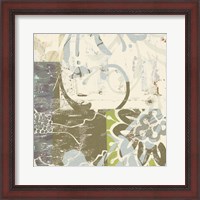 Framed Floral Swhirls II