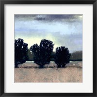 Moonlit Field II Framed Print
