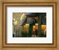 Framed Rainy Day Pub