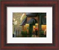 Framed Rainy Day Pub