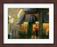 Framed Rainy Day Pub