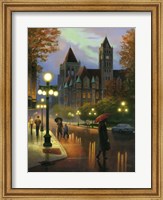Framed Rainy Twilight