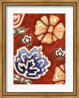 Framed Cheerful Chintz I