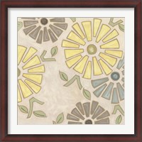 Framed Pastel Pinwheels I