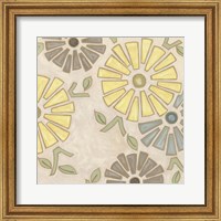 Framed Pastel Pinwheels I