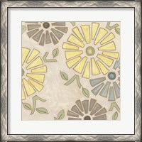 Framed Pastel Pinwheels I