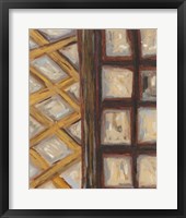 Framed Textured Windows I