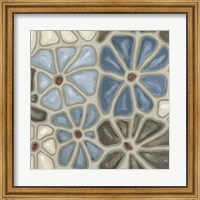 Framed Tiled Petals I