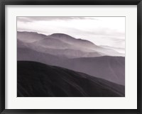 Mountains & Haze II Framed Print