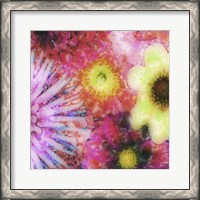 Framed Floral Reef III