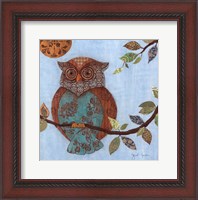 Framed Wise Owl II