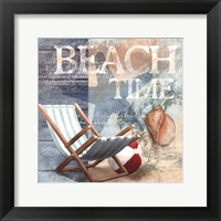 Beach Time Framed Print