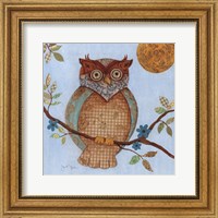 Framed Wise Owl I