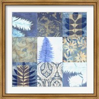 Framed Blue Textures 9 - Patch