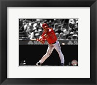 Framed Mike Trout 2012