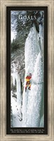 Framed Goals-Ice Climber