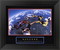 Framed Success - Skydivers