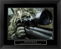 Framed Patience - Military Man