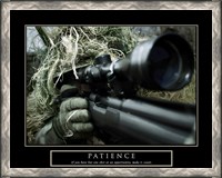 Framed Patience - Military Man