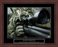 Framed Patience - Military Man