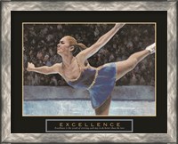 Framed Excellence - Ice Skater