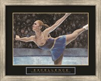 Framed Excellence - Ice Skater