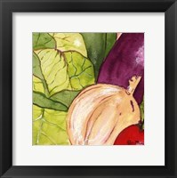 Framed Vegetable Melange III