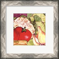 Framed Vegetable Melange IV