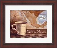 Framed Cafe de Mexico