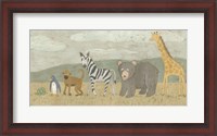 Framed Animals All in a Row II