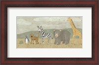 Framed Animals All in a Row II