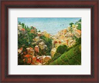 Framed Cinque Terre