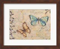 Framed Fluttering Butterflies