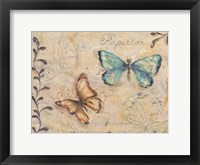 Fluttering Butterflies Framed Print