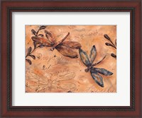 Framed Fluttering Dragonflies