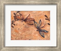 Framed Fluttering Dragonflies