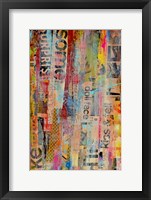 Metro Mix II Framed Print