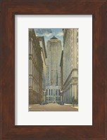 Framed Chicago- La Salle Street